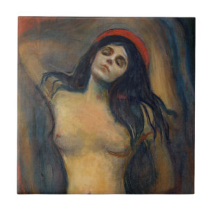 Edvard Munch - Madonna Fliese