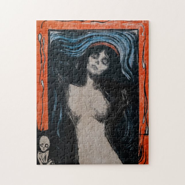 Edvard Munch - Madonna Lithografie (Vertikal)