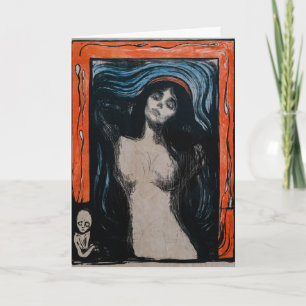 Edvard Munch - Madonna Lithographie Karte