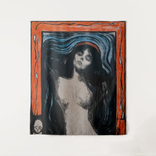 Edvard Munch - Madonna Lithographie Wandteppich