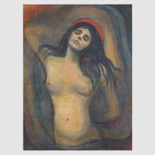 Edvard Munch - Madonna Seidenpapier