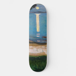Edvard Munch - Mondlicht Skateboard