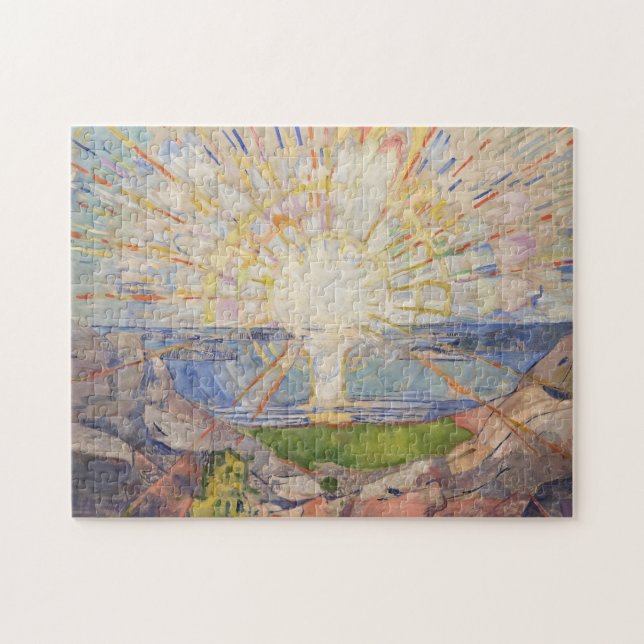 Edvard Munch Mural Painting The Sun (Solen) (1911) (Horizontal)
