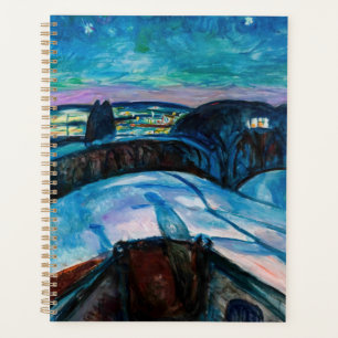 Edvard Munch - Nuit étoilée 1922
