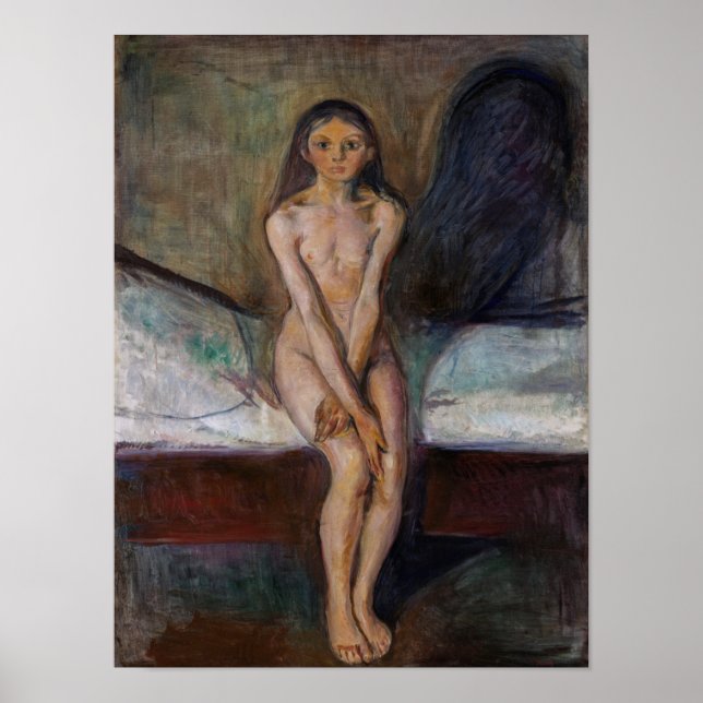 Edvard Munch - Puberty Poster (Vorne)
