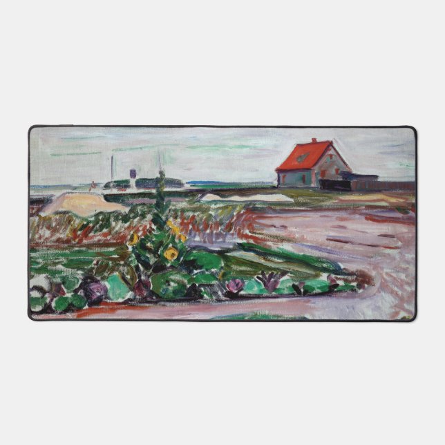 Edvard Munch - Seashore. Paysage près de Lubeck (Recto)