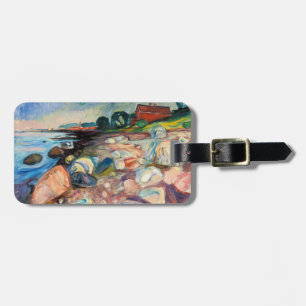 Edvard Munch - Shopping mit Red House Gepäckanhänger