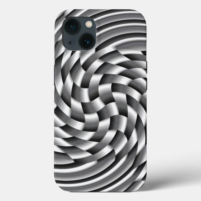 Edvard Munch Stainless Steel Weave Case-Mate iPhon iPhone Hülle (Rückseite)