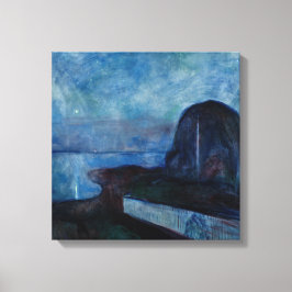 Edvard Munch - Starry Night 1893 Leinwanddruck