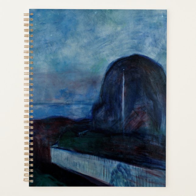 Edvard Munch - Starry Night 1893 Planer (Vorderseite)