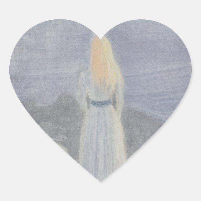 Edvard Munch Sticker (Vorderseite)