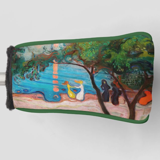 Edvard Munch - Tanz am Strand Golf Headcover (Vorderseite)