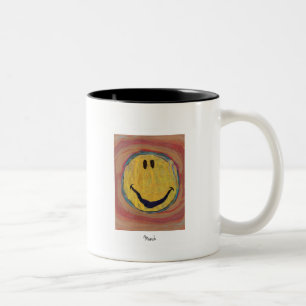 edvard munch-Tasse Zweifarbige Tasse