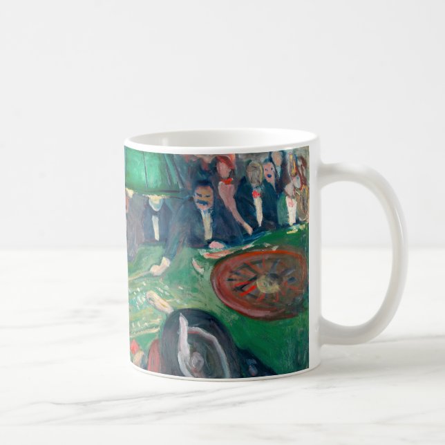 Edvard Munch - The Roulette Table in Monte Carlo Kaffeetasse (Rechts)