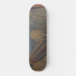 Edvard Munch "The Scream" Klassische Kunstmalerei Skateboard