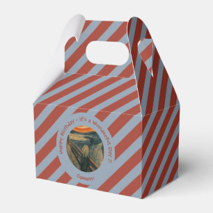 Edvard Munch The Scream Partyartikel Sammlung Geschenkschachtel