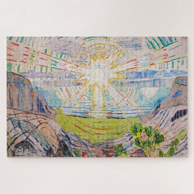 Edvard Munch - The Sun 1910 (Horizontal)