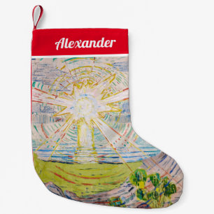 Edvard Munch - The Sun 1910 Kleiner Weihnachtsstrumpf