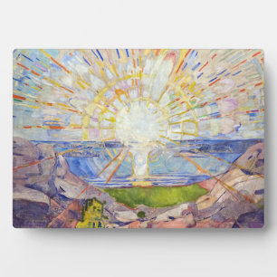 Edvard Munch - The Sun 1911 Fotoplatte