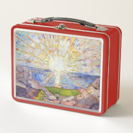 Edvard Munch - The Sun 1911 Metall Brotdose