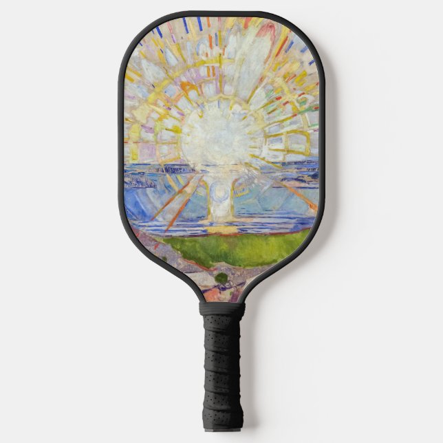 Edvard Munch - The Sun 1911 Pickleball Schläger (Vorderseite)