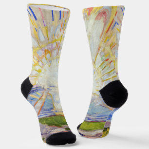 Edvard Munch - The Sun 1911 Socken