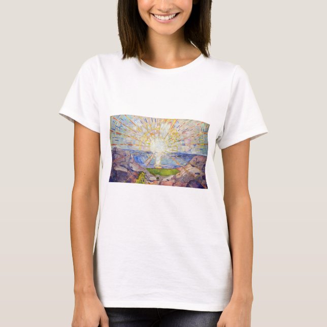 Edvard Munch - The Sun 1911 T-Shirt (Vorderseite)