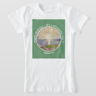 Edvard Munch the Sun (Solen) - Party-Gegenstände f T-Shirt