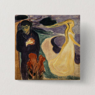 Edvard Munch - Trennung Button