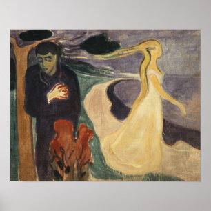 Edvard Munch - Trennung Poster