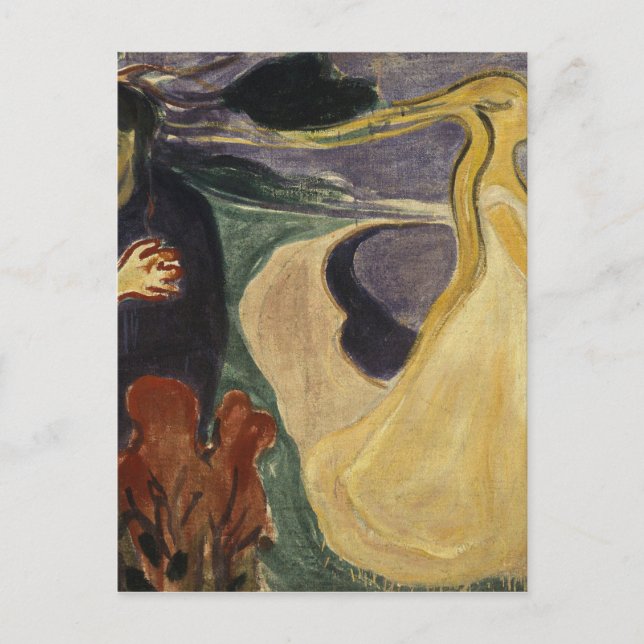 Edvard Munch - Trennung Postkarte (Vorderseite)