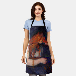 Edvard Munch - Vampir / Liebe und Schmerz Schürze
