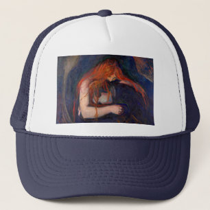 Edvard Munch - Vampir / Liebe und Schmerz Truckerkappe