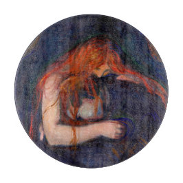 Edvard Munch - Vampire / Liebe und Schmerz Schneidebrett