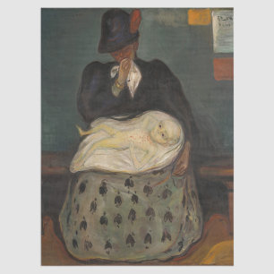 Edvard Munch - Vererbung Seidenpapier