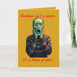 Edvard Munch Weihnachten ist keine Jahreszeit Karte