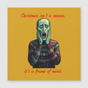 Edvard Munch Weihnachten Ist Keine Jahreszeit Magnetkarte