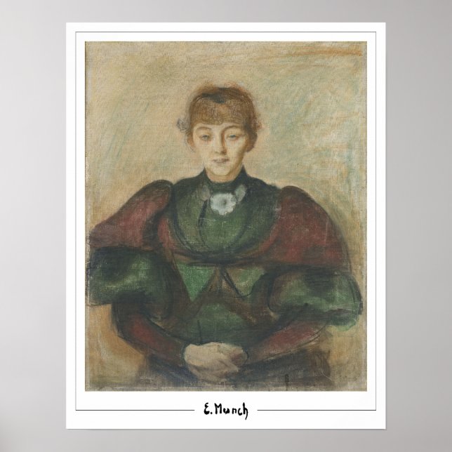 Edvard Munch Zedign Kunstposter #683-3 Poster (Vorne)
