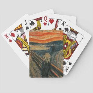 Edvard Munch Zeichnen des Schreins (Skrik) 1893 Spielkarten