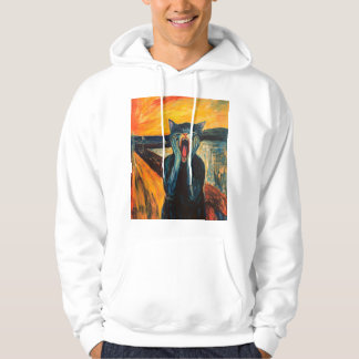 Edvard Munch's Cat Hoodie