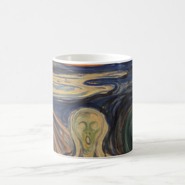 Edvard Munchs der Schrei Kaffeetasse (Mittel)