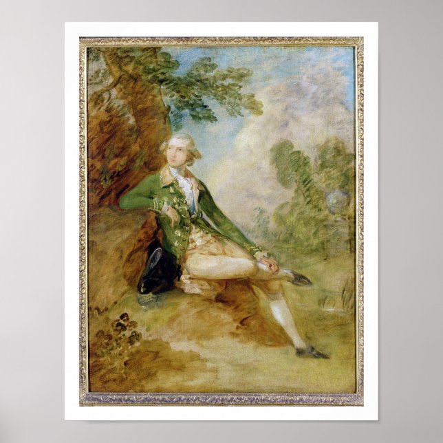 Edward Augustus, Herzog von Kent, c.1787 (Öl auf C Poster (Vorne)