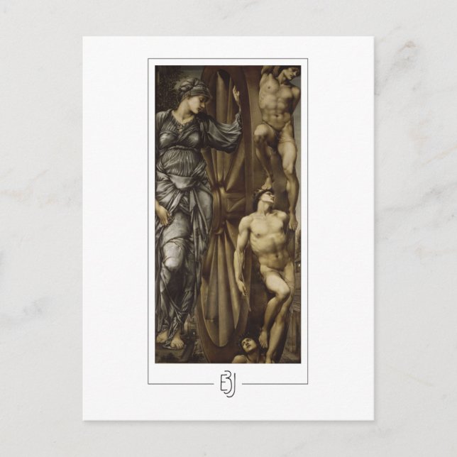 Edward Burne-Jones #11 - Fine Art Postcard Postkarte (Vorderseite)