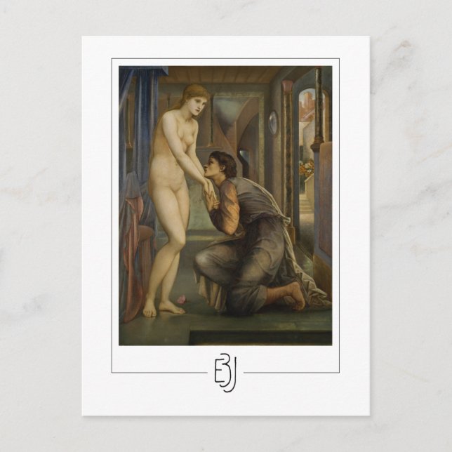 Edward Burne-Jones #12 - Fine Art Postcard Postkarte (Vorderseite)