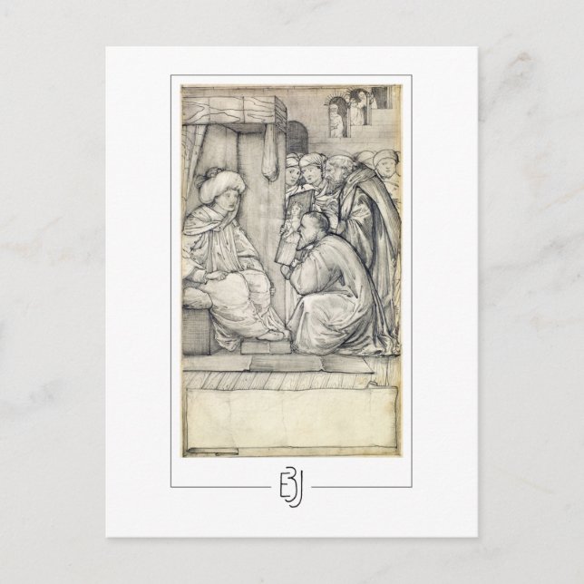 Edward Burne-Jones #139 - Fine Art Postcard Postkarte (Vorderseite)