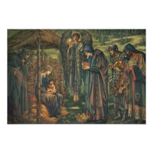 Edward Burne-Jones - Der Star von Bethlehem Fotodruck