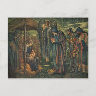 Edward Burne-Jones - Der Star von Bethlehem Postkarte