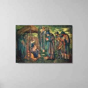 Edward Burne-Jones: Star von Bethlehem Leinwanddruck