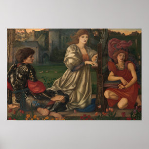 Edward Burne-Jones - The Liebe Song Poster