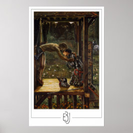 Edward Burne-Jones Zedign Art Poster #14